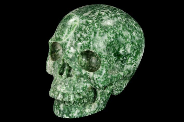Realistic, Polished Hamine Jasper Skull #151234